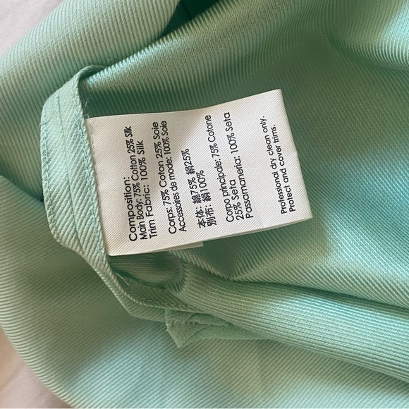 3.1 Phillip Lim Mint Green Mini Dress - Picture 5 of 6